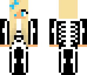 skeleton girl