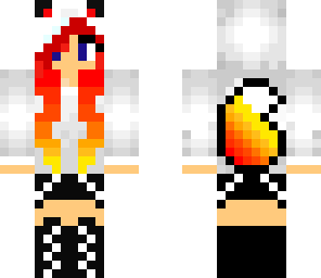 redone flame wolf girl