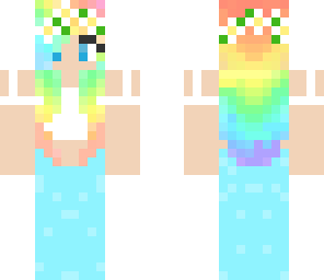 turned to mermaid