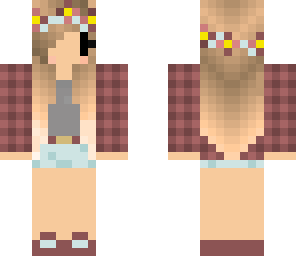 plaid girl