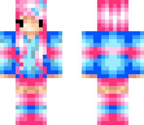cute cotton candy girl