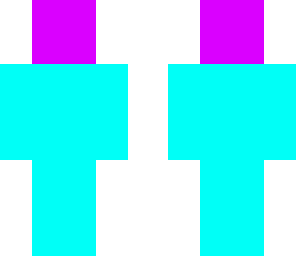 purple and blue