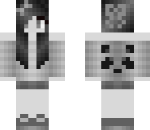 b and w girl