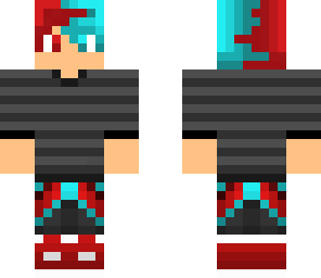 hmfjames red and blue cool boy