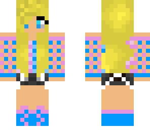 pink and blue