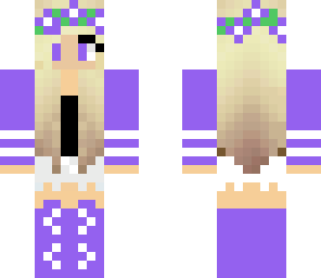 purple girl