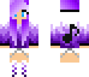 purple music girl