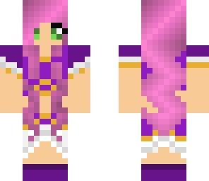 cute purple warrior