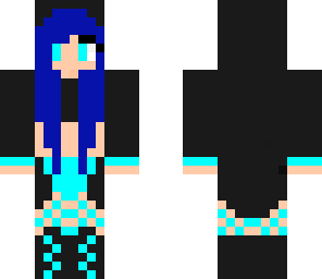 blue spider girl