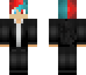 red and blue
