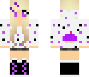 purple_ cupcake girl