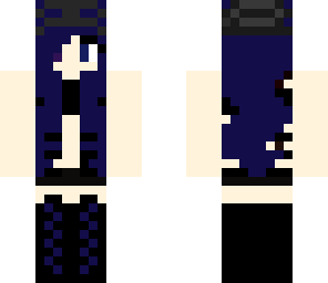 blue wither girl