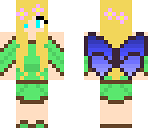 kinda ugly forest fairy