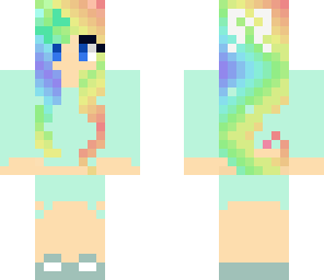 rainbow girl