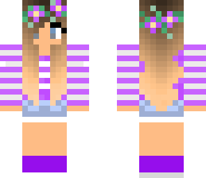 edited purple girl