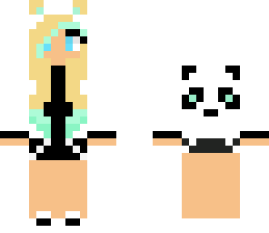 cute panda girl