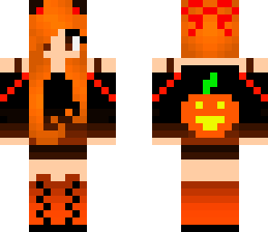 edited halloween girl