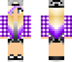 purple girl