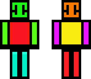 neon man