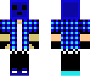 checked blue slime