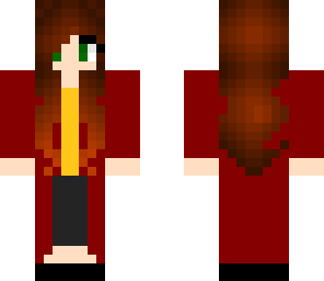 cloaked girl