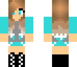 blue girl