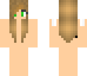 golden hair and green eyes skin base