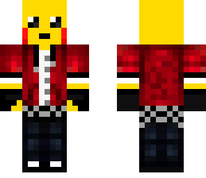 pikachu with jacket