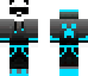 blue panda