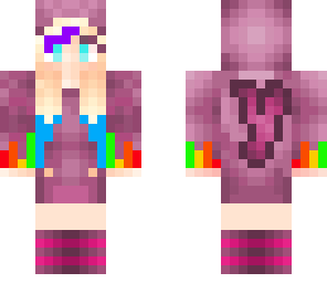 my bombfire night or raibow skin