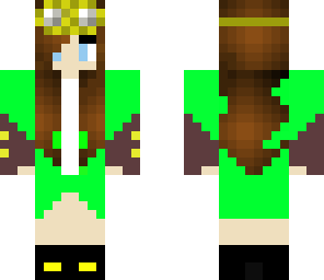 green steampunk girl