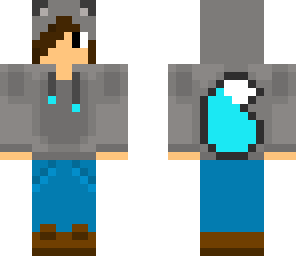 cyan wolf boy