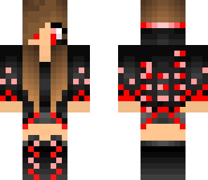 red gamer girl