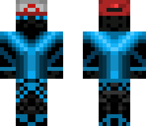 enderman with a pokemon hat