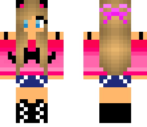 cute mustache girl