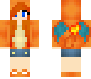 charizard girl by whiteyoshi101