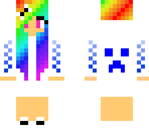 new rainbow girl