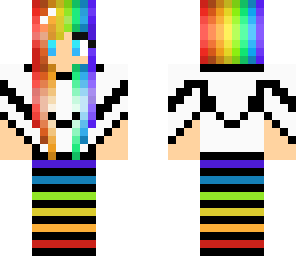 rainbow girl