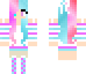 cotton candy girl