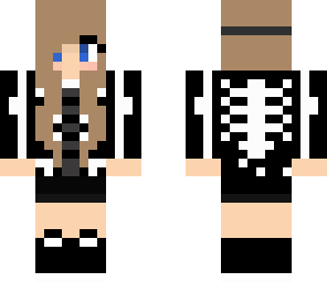 skeleton halloween outfit