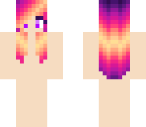 sunset girl base
