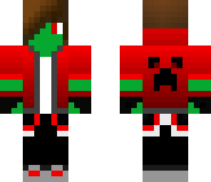 evil zombie red blasterboy
