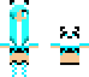 blue panda