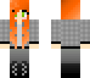 orange girl hair