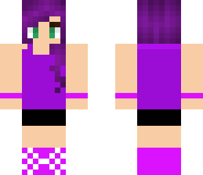 purple girl