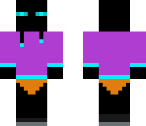 enderman in hoodie