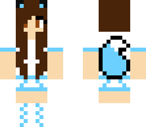 blue fox girl