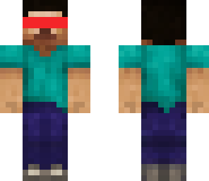 herobrine with heat vision