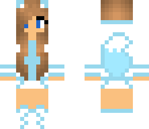 blue wolf girl