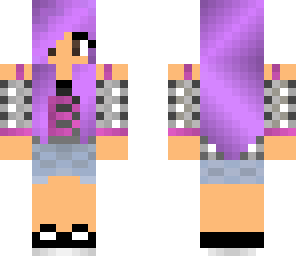 purple hair